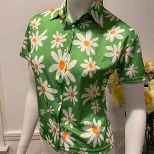 Vintage Daisey Top Size Junior Large